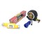 Big Horn Carpenter Tools Kit - 25ft Tape Measure, Carpenter Pencil, Sharpener, Pencil/Crayon Holder 19925 - alternate 3